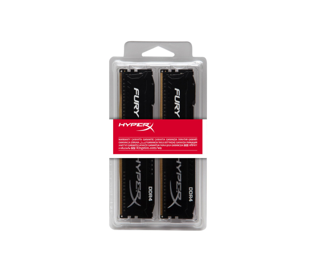 HyperX 16GB (2x8GB) 2666MHz CL16  Fury Black - 359718 - zdjęcie 5